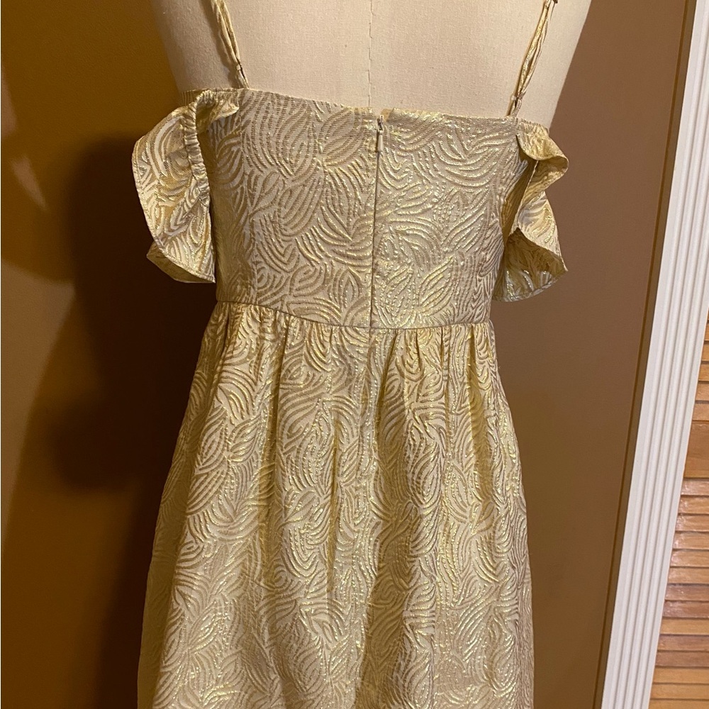 Lilly Pulitzer Cream Strapless Dress - Picture 4 of 7